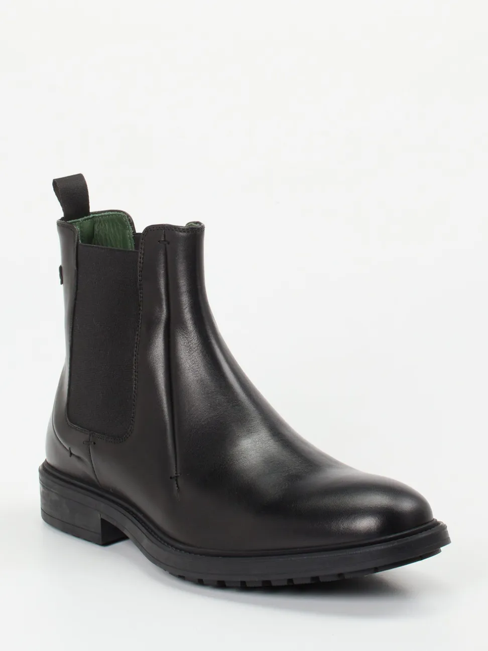 Galizio Torresi – Chelsea Boots aus Kalbleder Schwarz