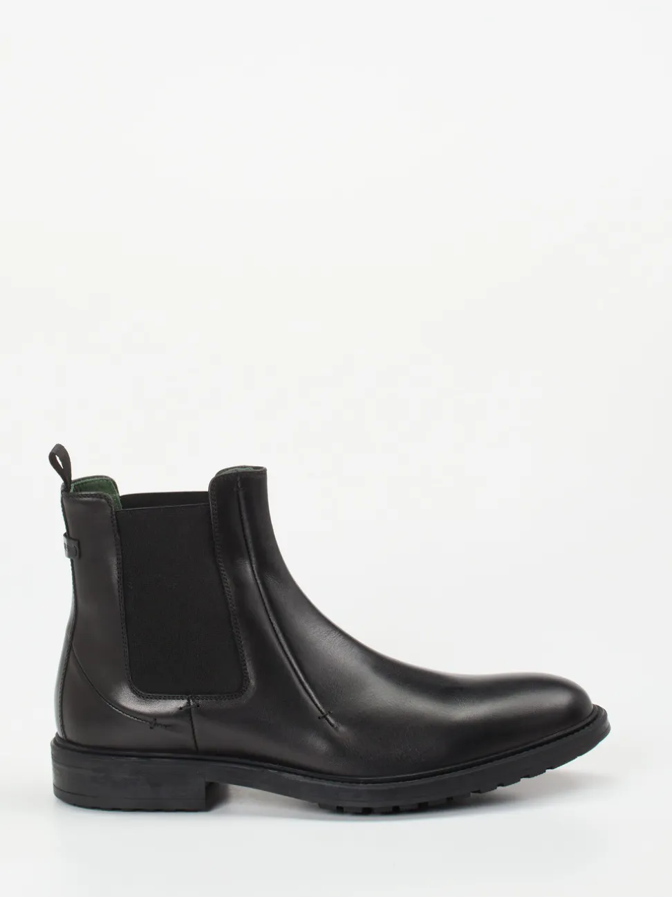 Galizio Torresi – Chelsea Boots aus Kalbleder Schwarz