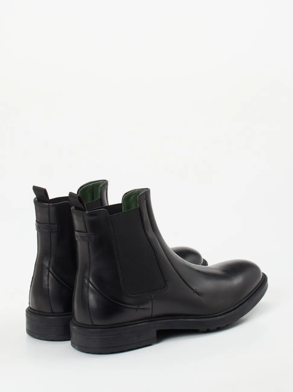 Galizio Torresi – Chelsea Boots aus Kalbleder Schwarz