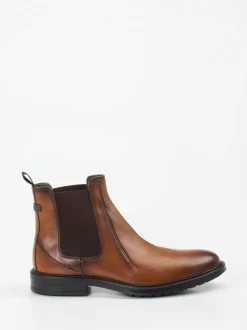 Galizio Torresi – Chelsea Boots aus Kalbleder Braun