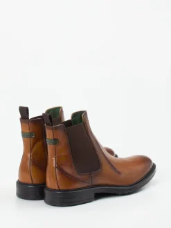 Galizio Torresi – Chelsea Boots aus Kalbleder Braun