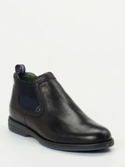 Galizio Torresi – Chelsea Boots aus Kalbleder schwarz