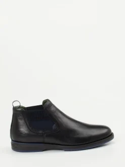 Galizio Torresi – Chelsea Boots aus Kalbleder schwarz