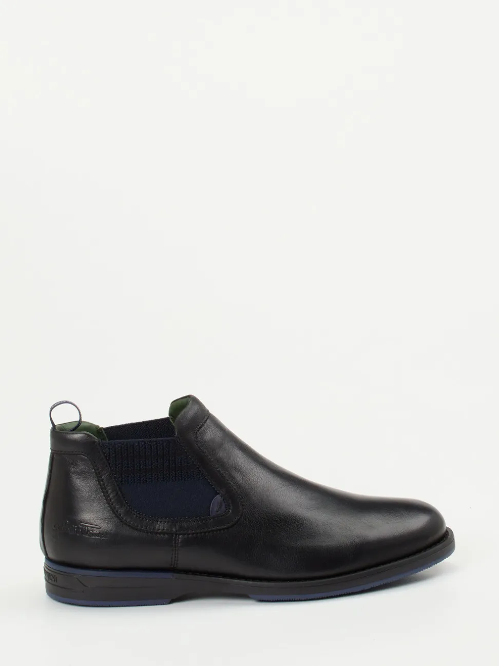 Galizio Torresi – Chelsea Boots aus Kalbleder schwarz