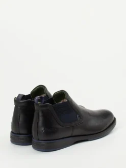 Galizio Torresi – Chelsea Boots aus Kalbleder schwarz