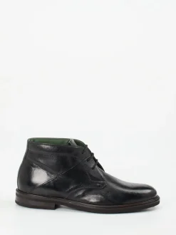 Galizio Torresi – Chukka Boots aus Kalbleder schwarz