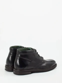 Galizio Torresi – Chukka Boots aus Kalbleder schwarz