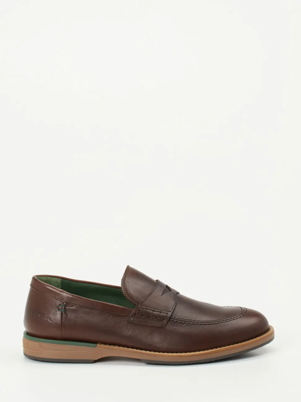 Galizio Torresi – Loafer aus Kalbleder Dunkelbraun