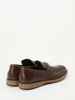 Galizio Torresi – Loafer aus Kalbleder Dunkelbraun