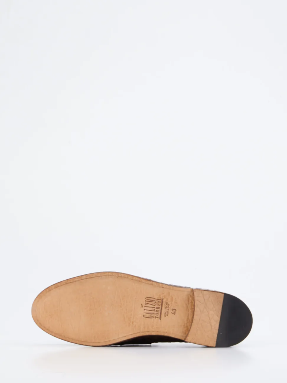 Galizio Torresi – Loafer aus Flechtleder Dunkelbraun