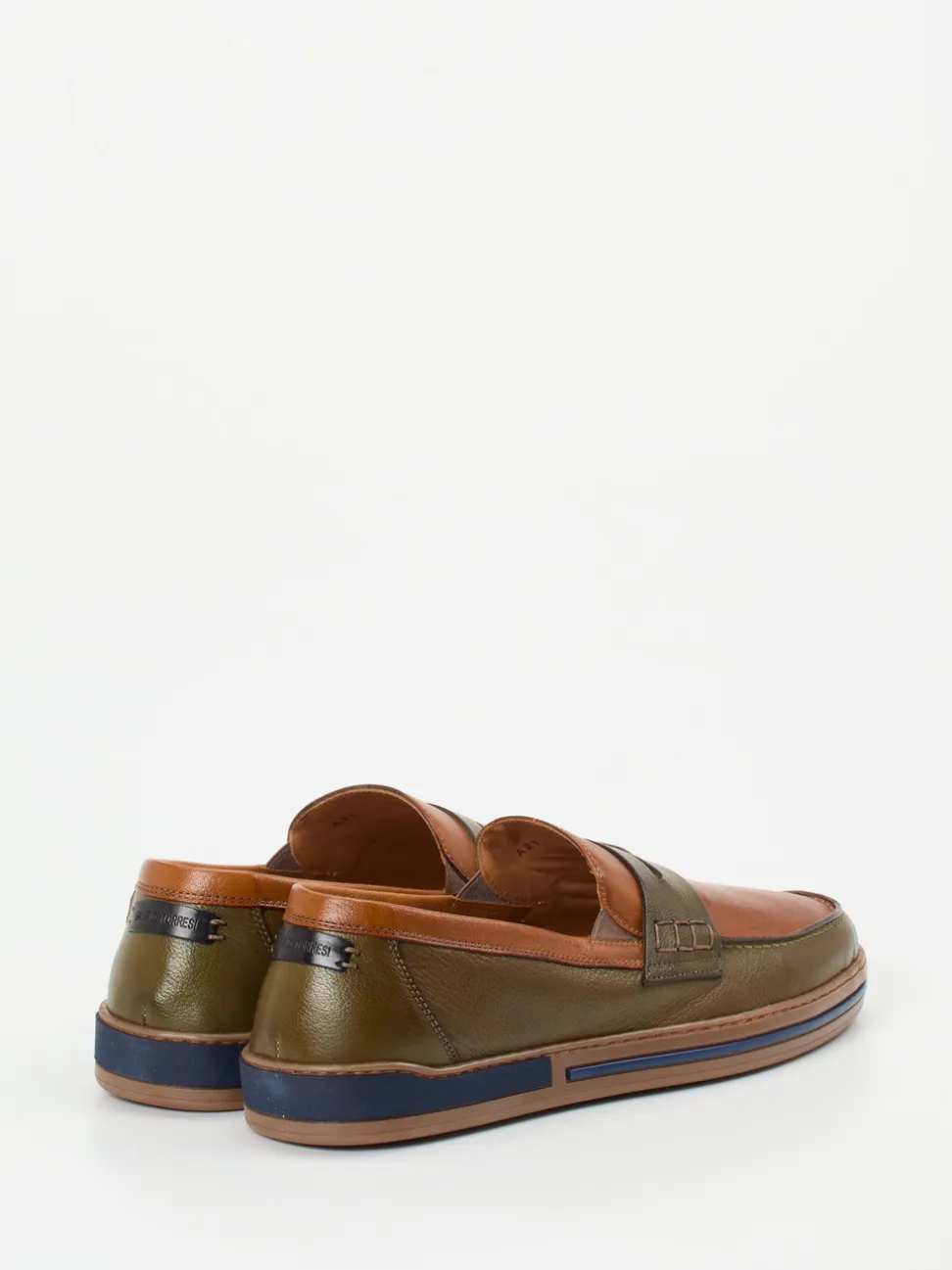 Galizio Torresi – Loafer aus Kalbleder Cognacbraun