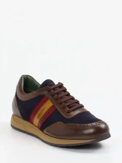 Galizio Torresi – Retro-Sneaker aus Velours- und Glattleder