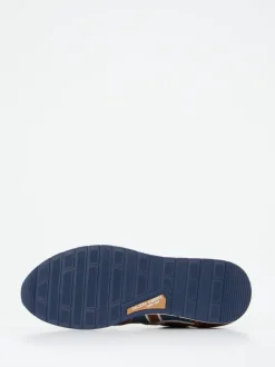 Galizio Torresi – Retro-Sneaker aus Kalbleder und Canvas
