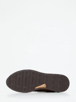 Galizio Torresi – Retro-Sneaker aus Kalbleder Dunkelblau