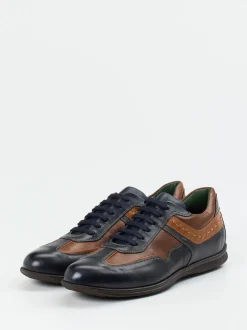 Galizio Torresi – Schnürschuh aus Kalbleder Dunkelblau