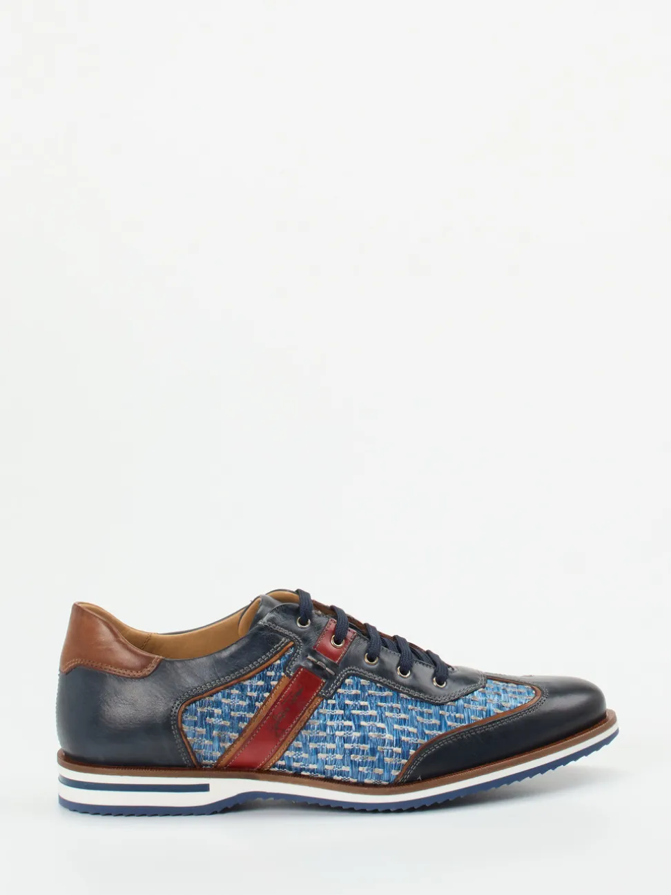 Galizio Torresi – Schnürschuh aus Kalbleder und Textil