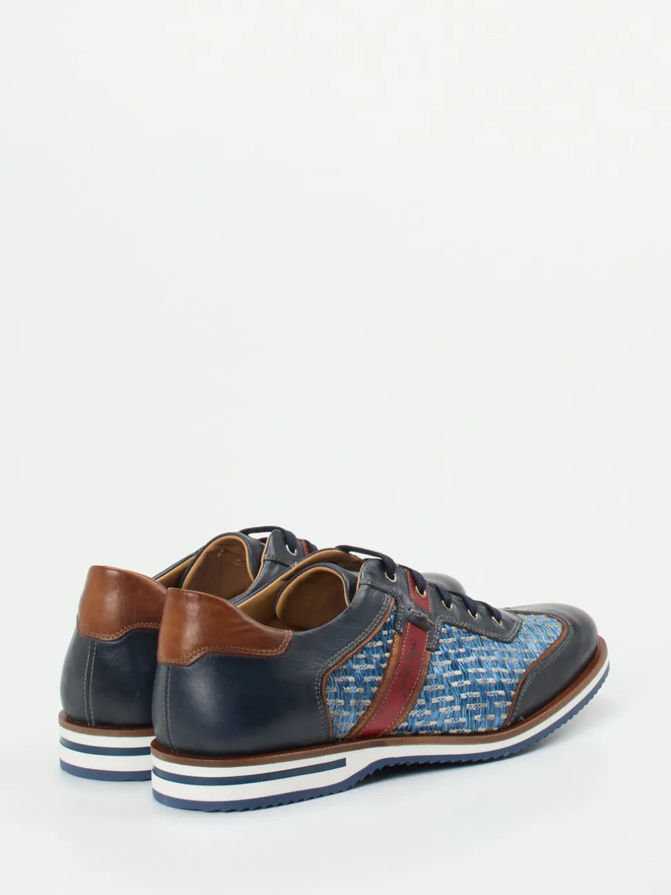 Galizio Torresi – Schnürschuh aus Kalbleder und Textil