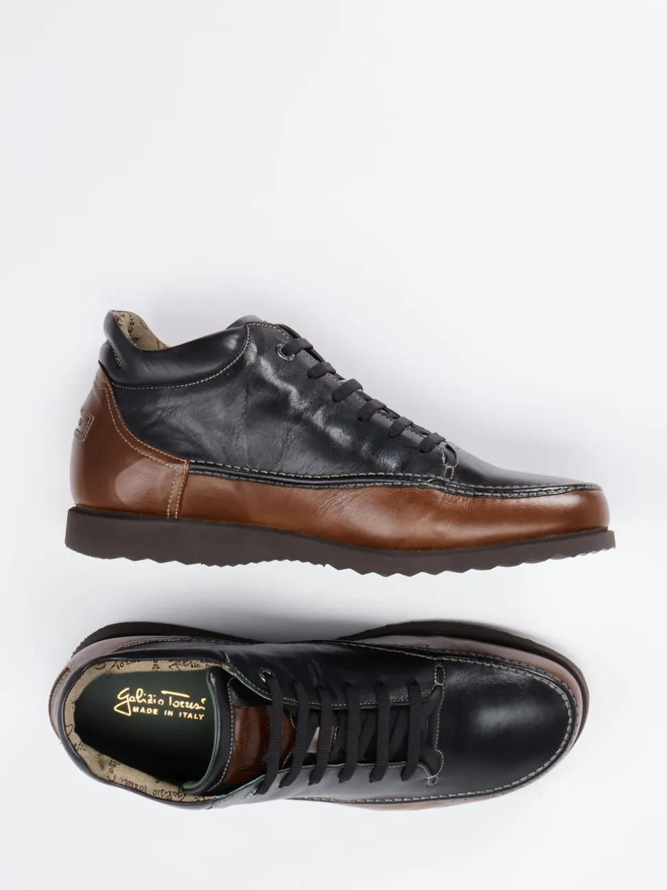 Galizio Torresi – Schnürschuh aus Kalbleder schwarz