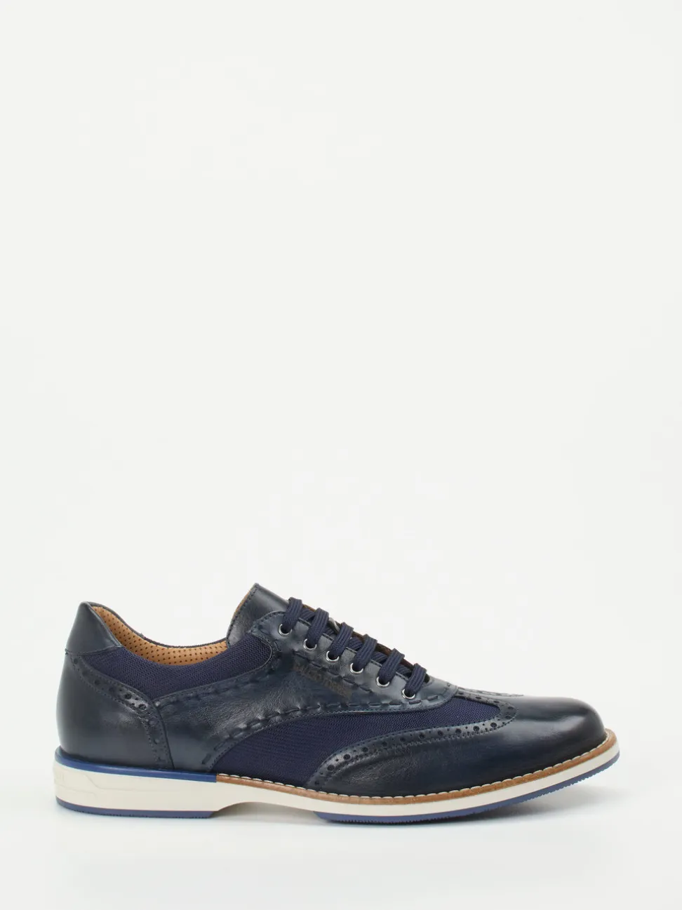 Galizio Torresi – Schnürschuh aus Kalbleder Dunkelblau