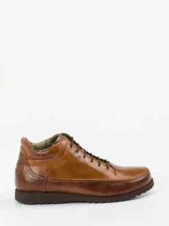 Galizio Torresi – Schnürschuh aus Kalbleder cognacbraun