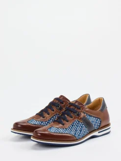 Galizio Torresi – Schnürschuh aus Kalbleder cognac