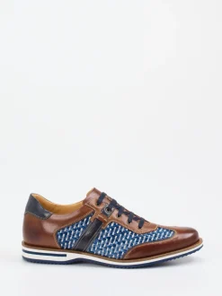Galizio Torresi – Schnürschuh aus Kalbleder cognac
