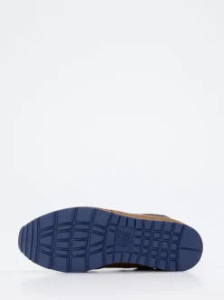 Galizio Torresi – Slip-On Sneaker aus Kalbleder Dunkelblau