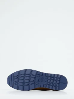 Galizio Torresi – Slip-On Sneaker aus Veloursleder blau