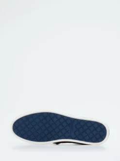 Galizio Torresi – Slip-On Sneaker aus Glattleder cognac