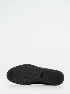 Galizio Torresi – Slip-On Sneaker aus Kalbleder dunkelbraun