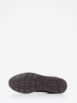 Galizio Torresi – Sneaker aus Kalbleder in Braun