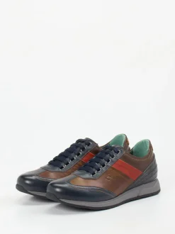 Galizio Torresi – Sneaker aus Kalbleder in Multicolor