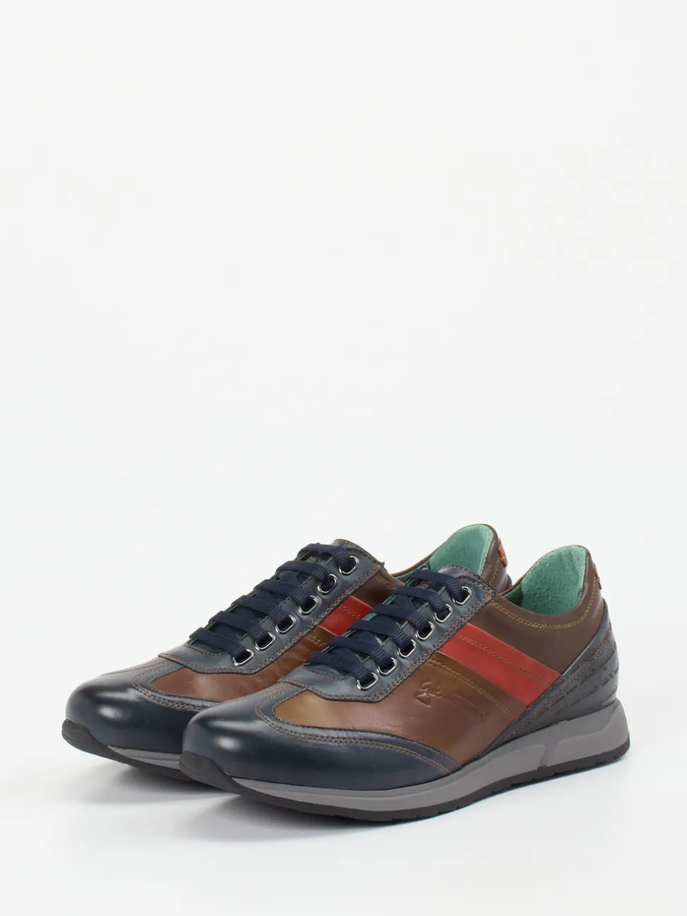 Galizio Torresi – Sneaker aus Kalbleder in Multicolor