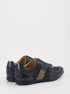Galizio Torresi – Sneaker aus Kalbleder Dunkelblau