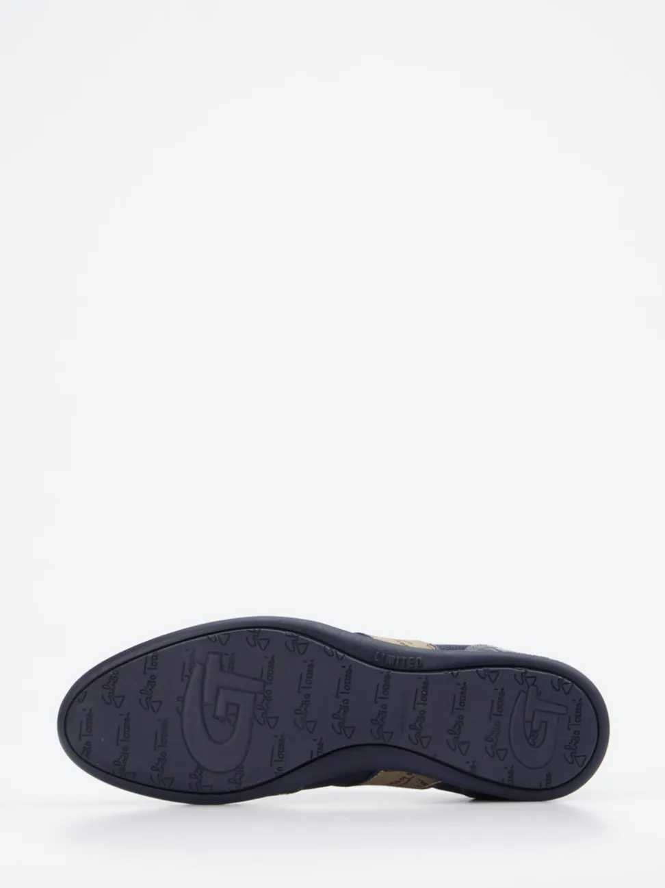 Galizio Torresi – Sneaker aus Kalbleder Dunkelblau
