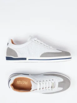 Galizio Torresi – Sneaker aus Leder in Weiß