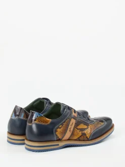 Galizio Torresi – Sneaker aus geprägtem Leder multi