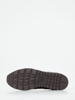 Galizio Torresi – Sneaker aus geprägtem Leder Schwarz