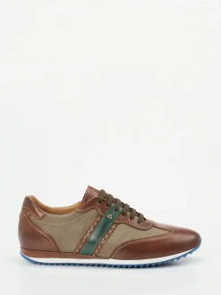 Galizio Torresi – Sneaker aus Kalbleder in Braun