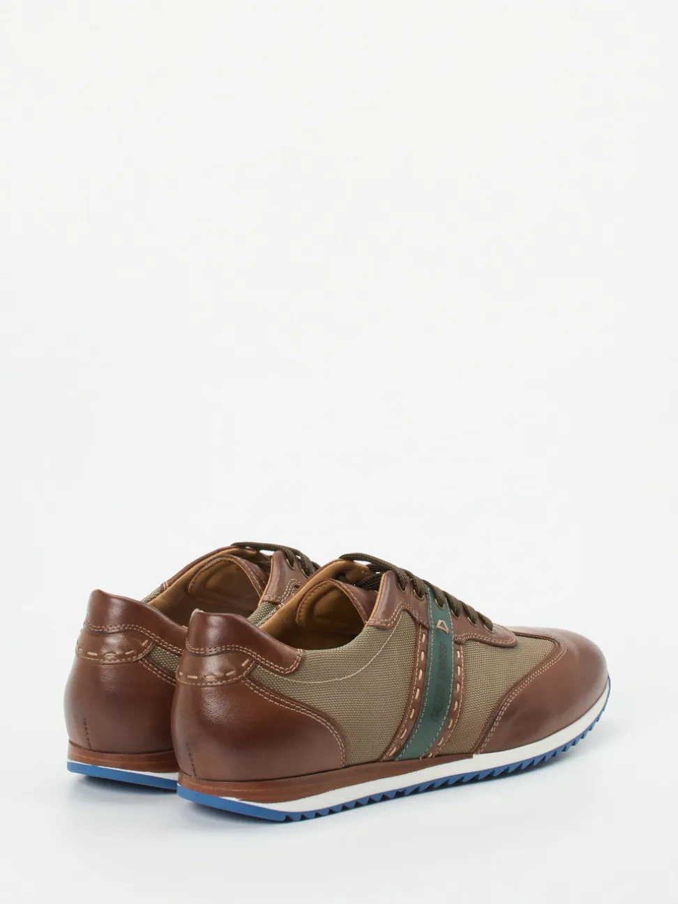 Galizio Torresi – Sneaker aus Kalbleder in Braun