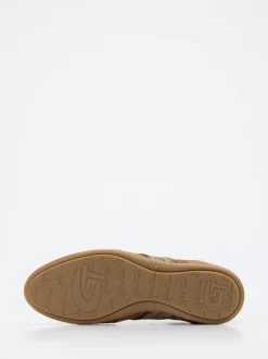 Galizio Torresi – Sneaker aus Kalbleder Cognacbraun