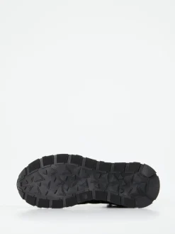 Galizio Torresi – Sneaker aus Veloursleder dunkelblau