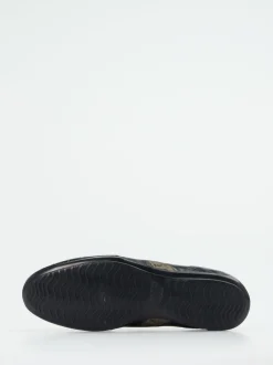 Galizio Torresi – Sneaker aus geprägtem Leder schwarz