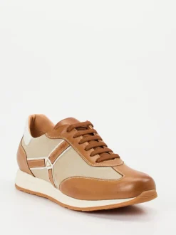 Galizio Torresi – Sneaker aus Kalbleder und Canvas