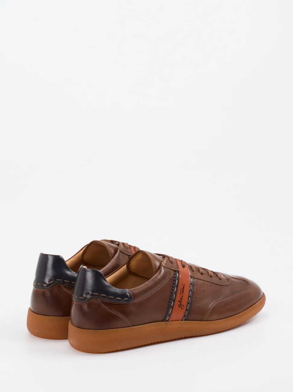 Galizio Torresi – Sneaker aus Büffelleder braun