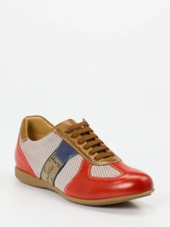 Galizio Torresi – Sneaker aus Kalbleder in Rot