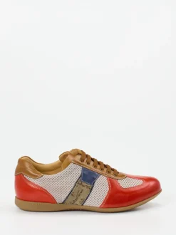 Galizio Torresi – Sneaker aus Kalbleder in Rot