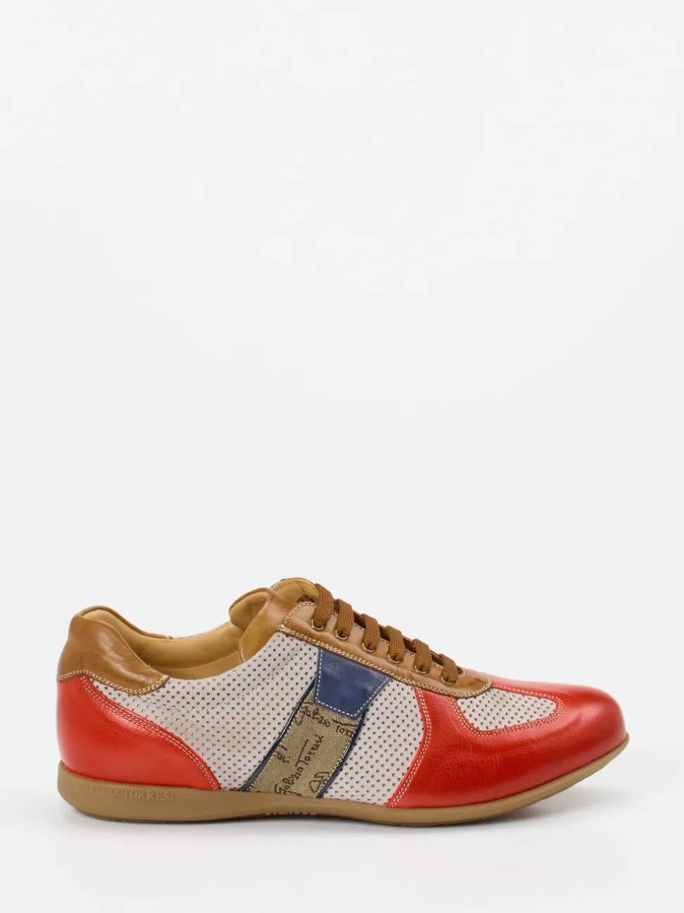 Galizio Torresi – Sneaker aus Kalbleder in Rot