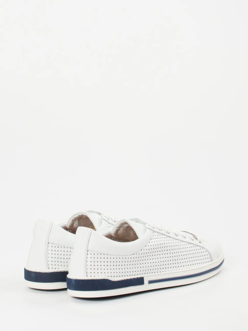 Galizio Torresi – Sneaker aus Kalbleder Weiß