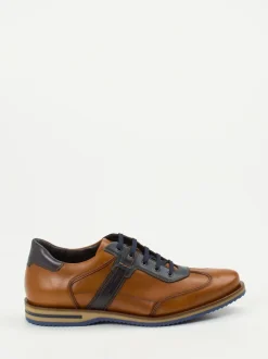 Galizio Torresi – Sneaker aus Veloursleder Dunkelbraun